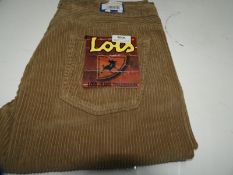 *Lois Dallas Jumbo Cord (Dark Sand) Size: 33/30
