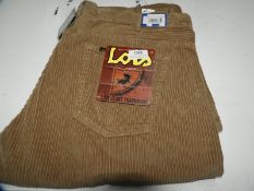 *Lois Dallas Jumbo Cord (Dark Sand) Size: 40/32