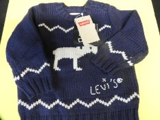 Levi Baby Knitwear (Dark Blue) Size: 24 Months