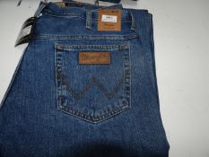 *Wrangler Texas Original Straight Denim Jeans Size