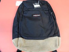 *Eastpak Black & Suede Backpack