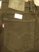 *Levi 510 Black Denim Jeans Size: 30/30