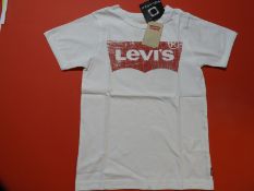 Levi's Childs T-Shirt (White) Size: 8 Years