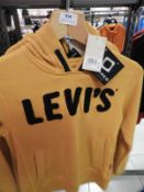 Levi Childs Hoodie Top (Gold) Size: 10 Years