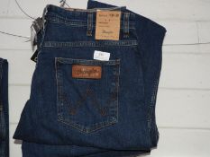 *Wrangler Arizona Classic Straight Blue Denim Jean
