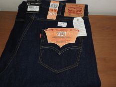 *Levi 501 Denim Jeans Size: 38/34