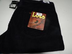 *Lois Dallas Jumbo Cords (Navy Blue) Size: 40/32
