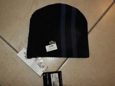 *Lacoste Blue Beanie Hat
