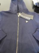 Lyle & Scott Junior Hoodie (Deep Indigo) Size: 4-5