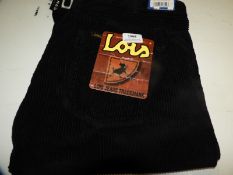 *Lois Dallas Jumbo Cord (Black) Size: 38/30