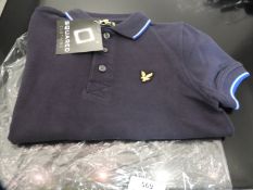 Lyle & Scott Junior Polo Shirt (Navy Blue) Size: 2