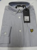 *Lyle & Scott Gents Shirt Size: Large