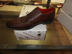 *Pair of Base London Mens Shoes (Brown) Size: 9