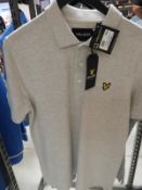 *Lyle & Scott Mens Polo Shirt Size: Medium