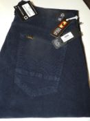 *Lois Cords (Navy Blue) Size: 33/32