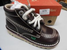 Pair of Kickers Children's Shoes (as per photograp