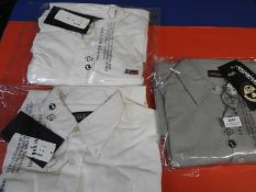 *Two Gents White Shirts Size: Large and a Polo Shi