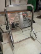 *Polished Chrome Variable Angle Shoe Mirror