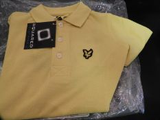 Lyle & Scott Junior Polo Shirt (Yellow)