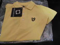 Lyle & Scott Junior Polo Shirt (Yellow)