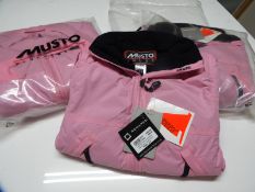 Three Musto Performance Girls Jackets (Pink)
