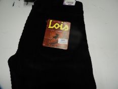 *Lois Dallas Jumbo Cord (Black) Size: 33/34