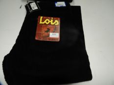 *Lois Dallas Jumbo Cord (Black) Size: 33/32
