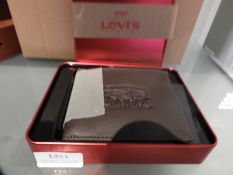 *Levi Brown Leather Wallet