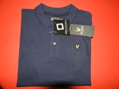 Lyle & Scott Junior Polo Shirt (Blue) Size: 14-15
