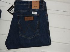 *Wrangler Arizona Classic Straight Blue Denim Jean