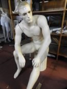 *Seated Male Mannequin (Complete)