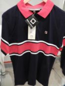 *Fila Polo Shirt Size: Medium