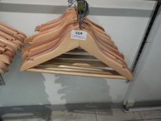 *Twenty Four Childrens Wood Coat Hangers