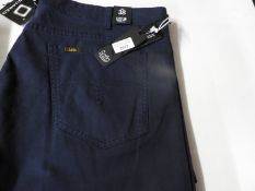 *Lois Chino Style Trousers (Blue) Size: 38/32