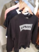 Five Assorted Tops Including Levi and Ellesse (Ex