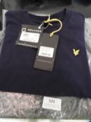 Lyle & Scott Junior T-Shirt (Navy Blue) Size: 8-9
