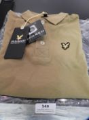 Lyle & Scott Junior Polo Shirt (Bay Green) Size: 6