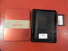 *Levi's Black Leather Wallet
