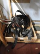 *Box of Assorted Leather Belts