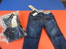 Three Pairs of Levi's Toddler Jeans Sizes: 12, 18