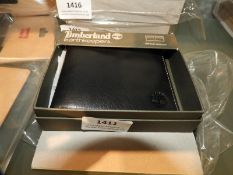 *Timberland Black Leather Wallet