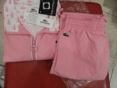 Lacoste Girls Tracksuit Size: 14 Years
