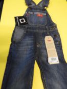 Levi Toddlers Dungarees Size: 12 Months