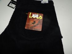 *Lois Dallas Jumbo Cords (Navy Blue) Size: 40/32