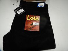 *Lois Dallas Jumbo Cord (Black) Size: 34/32