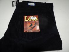 *Lois Dallas Jumbo Cords (Navy Blue) Size: 40/32