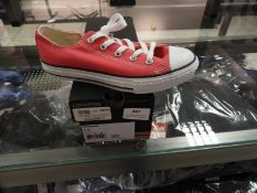 Pair of Converse Child's Shoes Size: 1.5