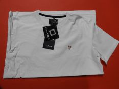 Farrar Junior T-Shirt (White) Size: 12-13 Years