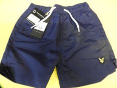 Lyle & Scott Junior Swim Shorts Size: 4-5 Years