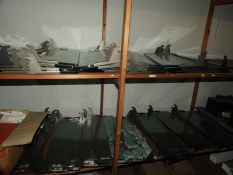 *~44 Plate Glass Shelf Units